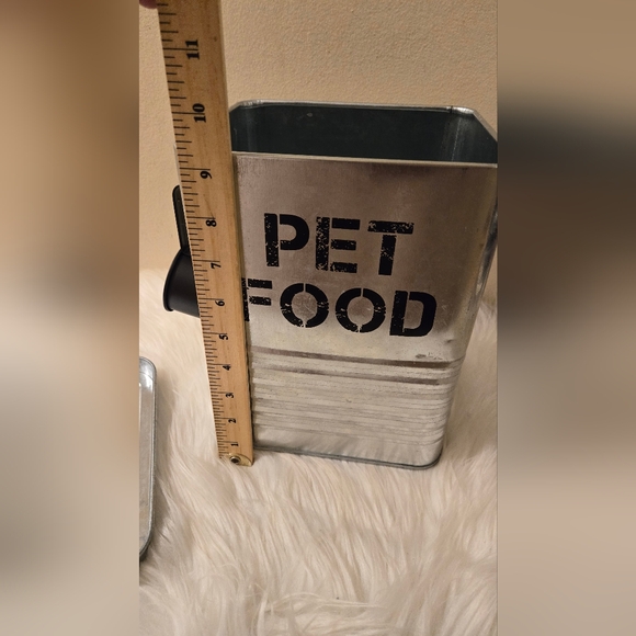 Barkley & Evans Pet Food Dog Cat Treat Tin Jar Metal Container Storage - Picture 7 of 9